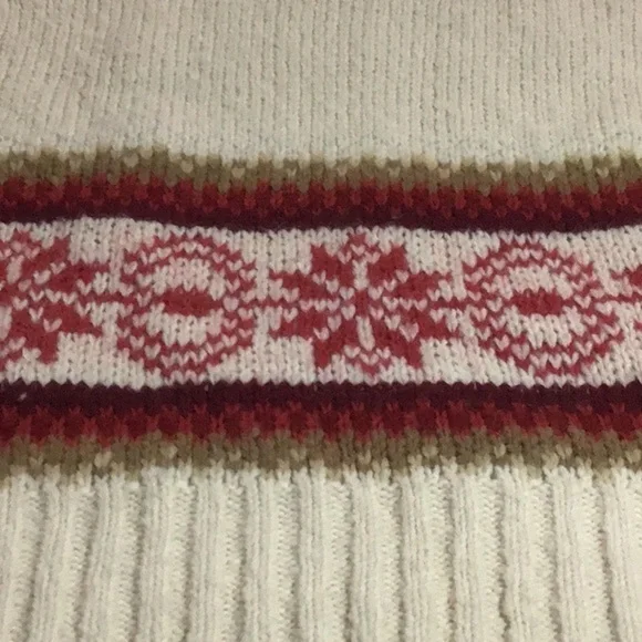 NWT J. Crew Wool Blend Sweater Medium Ivory - Picture 7 of 8